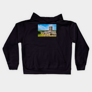 St Davids Cathedral - Historic Buildings - Pembrokeshire, Wales Kids Hoodie